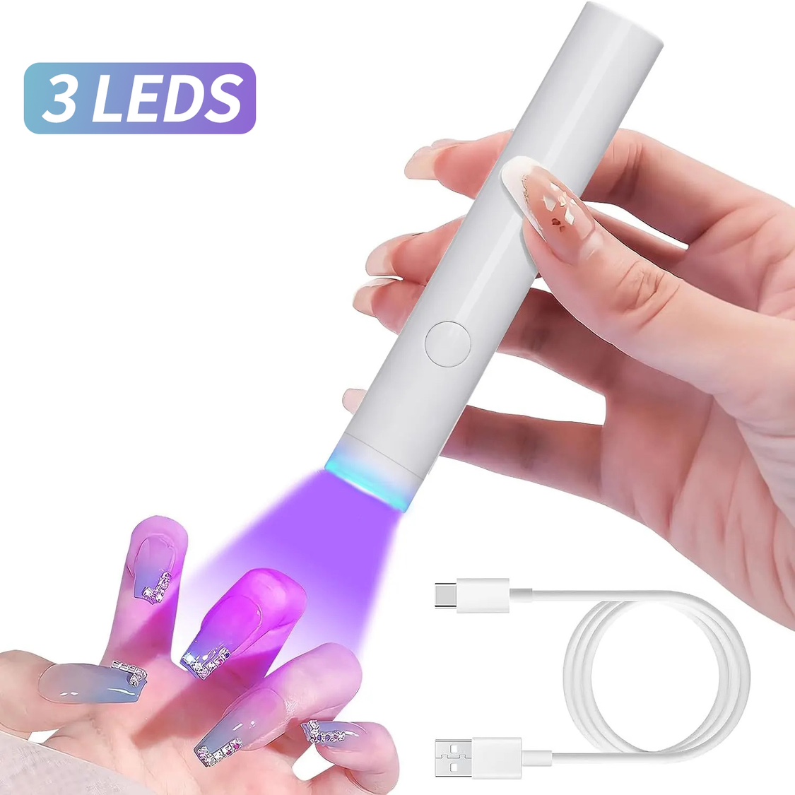 Uv Led Lamp Printer - 편리한 충전식 네일 드라이어 UV LED