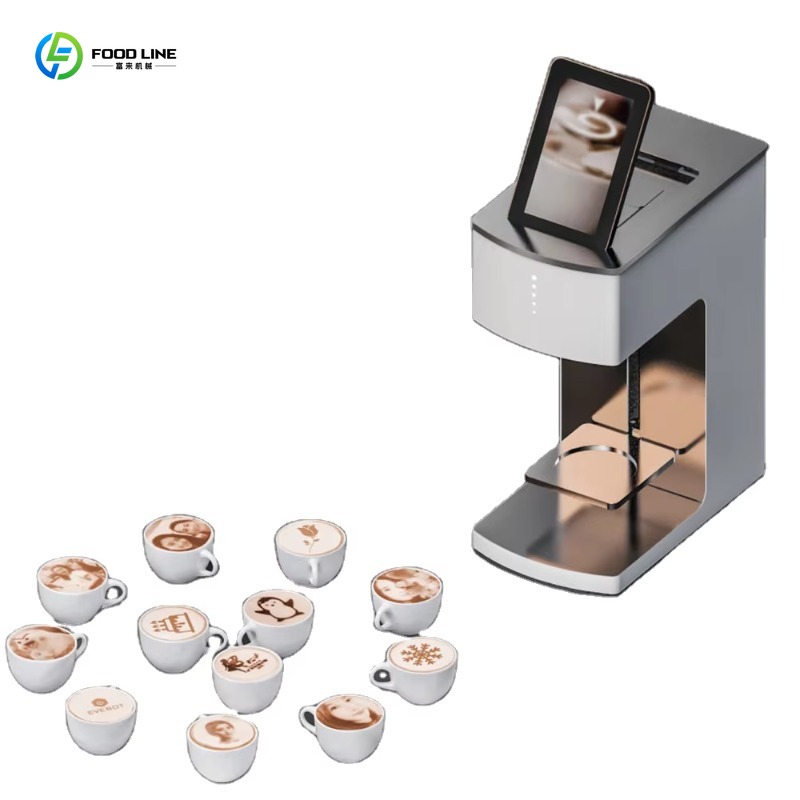 Commercial Printing Press Machine - 맞춤형 3D 고해상도 커피 아트 프린터