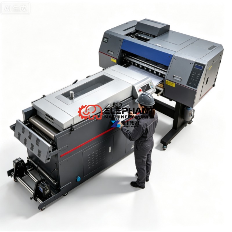 Commercial Printing Machine For Shirts - 상업용 DTF PET 필름 프린터, 열