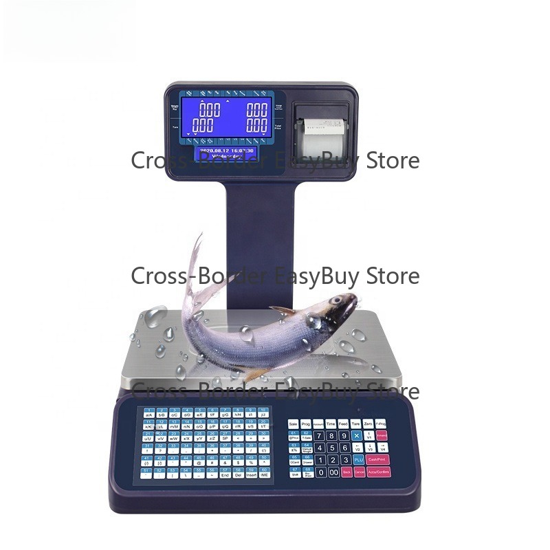 상업용 전자 계산대 저울 티켓 출력 가격 계산 기능이  - Commercial Printing Machine Price 리뷰 및 가격
