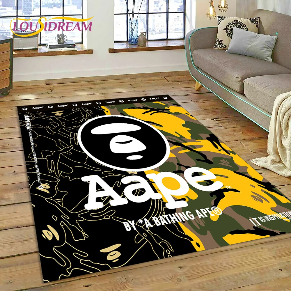 3D 인쇄 B-BAPE 패션 카펫 러그 침실 거실 홈  - Commercial Printing Format 리뷰 및 가격