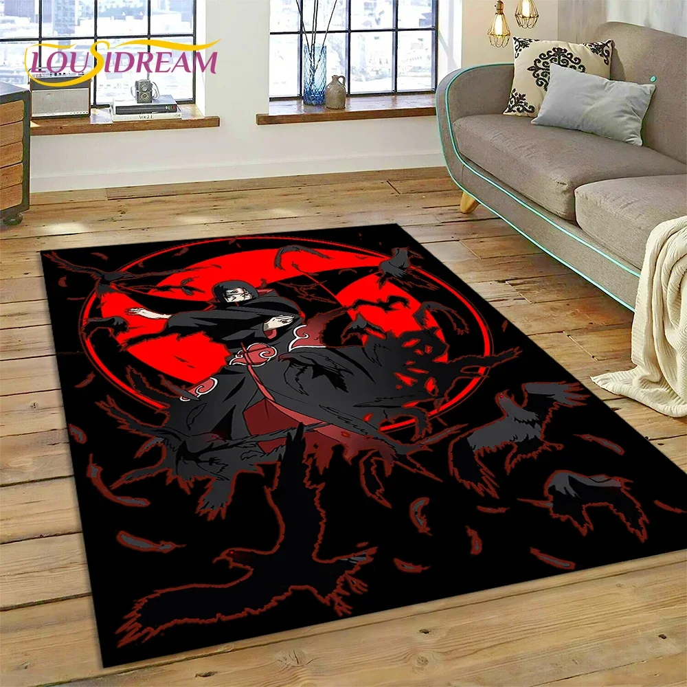만화 3D I-Itachi 일본 애니메이션 카펫 깔개  - Commercial Printing For Sale 리뷰 및 가격