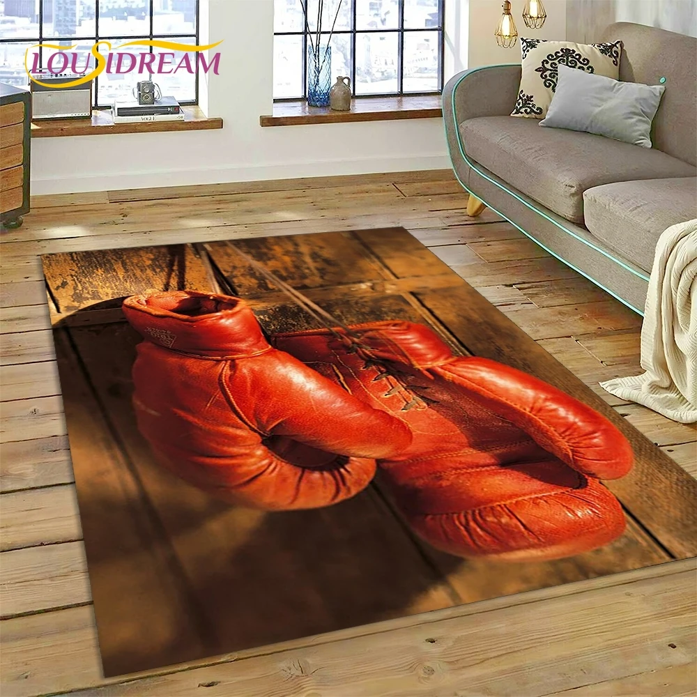 권투 장갑 복서 싸움 만화 깔개 카펫 거실 침실 홈 장 - Commercial Printing For Sale 리뷰 및 가격