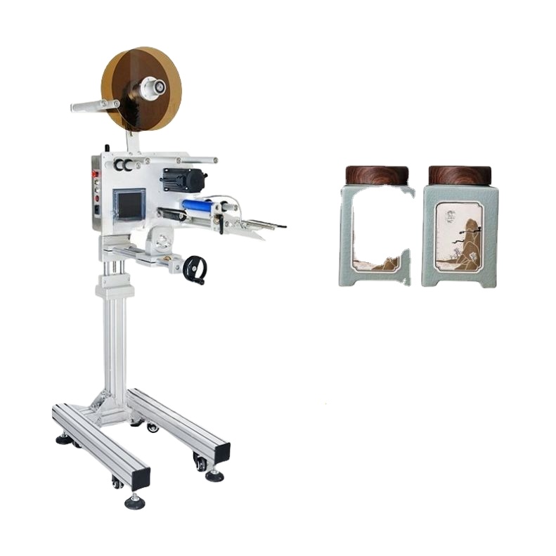 산업용 자동 플랫백 라벨 부착기, 안정적인 평면 라벨링 - Commercial Printing Machine Price 리뷰 및 가격