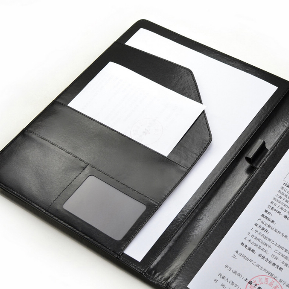 A4 회의 폴더 비즈니스 문구 폴더 가죽 계약 파일 폴 - Commercial Printing Books 리뷰 및 가격