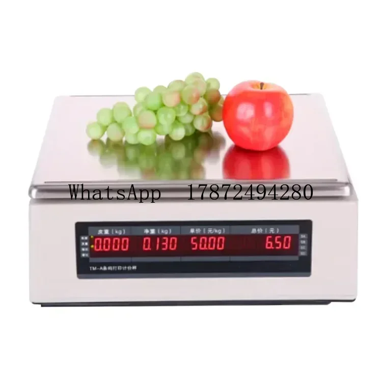 상업용 무게 측정 저울(바코드 프린터, 소매 가격 계산 - Commercial Printing Machine Price 리뷰 및 가격