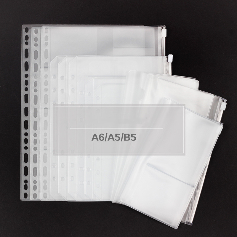 A6 A5 B5 PVC 투명 가방 핸드 북 보관 문서  - Commercial Printing Books 리뷰 및 가격