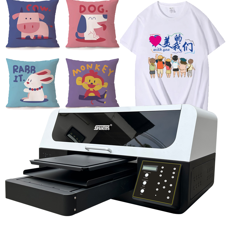 A3 의류 DTG 프린터 A3 I3200 I1600 X - Commercial Printing Machine For Shirts 리뷰 및 가격
